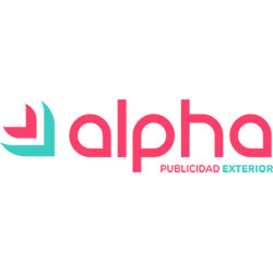 logo alpha publicidad exterior